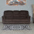 Nilkamal Brando 3 Seater Sofa (Chocolate)