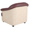Nilkamal Bright 1 Seater Sofa (Maroon Beige)