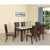 Nilkamal Brighton 6 Seater Dining Set (Expresso)