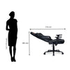 Nilkamal Fyrebird Canophy Gaming Chair (Black)