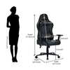 Nilkamal Fyrebird Canophy Gaming Chair (Black)
