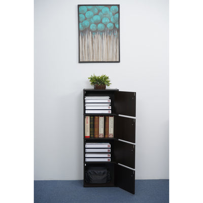 Nilkamal Cary Book Case (New Wenge)