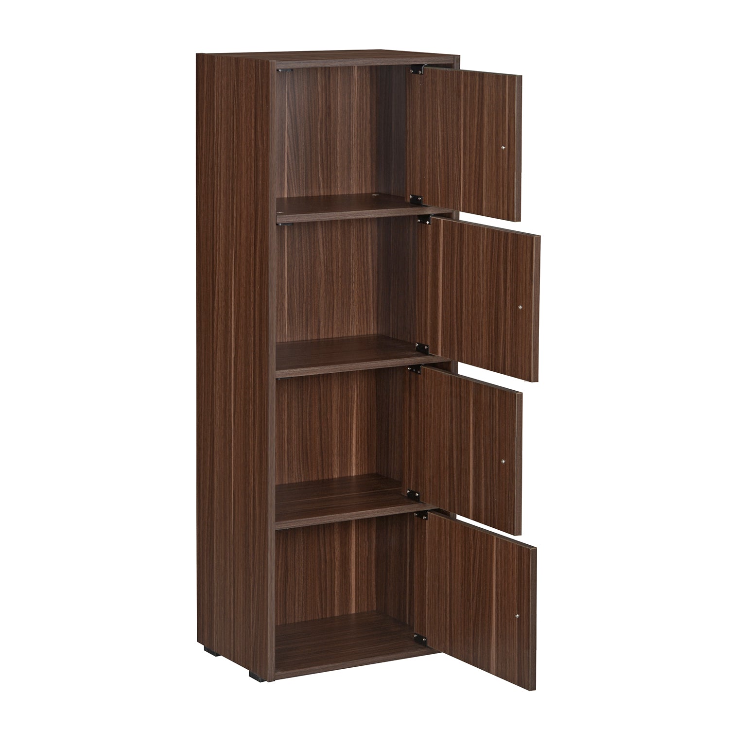 Nilkamal Cary Book Case (Walnut) Nilkamal Furniture