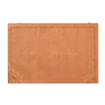 Nilkamal Center Table 1 Cane & Glass