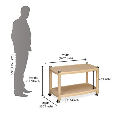 Nilkamal Centro Table 05 (Marble Beige)