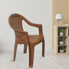 Nilkamal CHR2051 Plastic Arm Chair (Pear Wood)