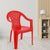 Nilkamal CHR2061 Plastic Arm Chair (Bright Red)