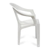 Nilkamal CHR2101 Plastic Arm Chair (Milky White)