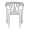 Nilkamal CHR2101 Plastic Arm Chair (Milky White)