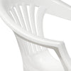 Nilkamal CHR2101 Plastic Arm Chair (Milky White)