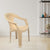 Nilkamal CHR2104 Plastic Arm Chair (Marble Beige)