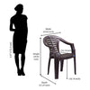 Nilkamal CHR2155 Plastic Arm Chair