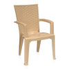 Nilkamal CHR2225 Plastic Arm Chair (Marble Beige)
