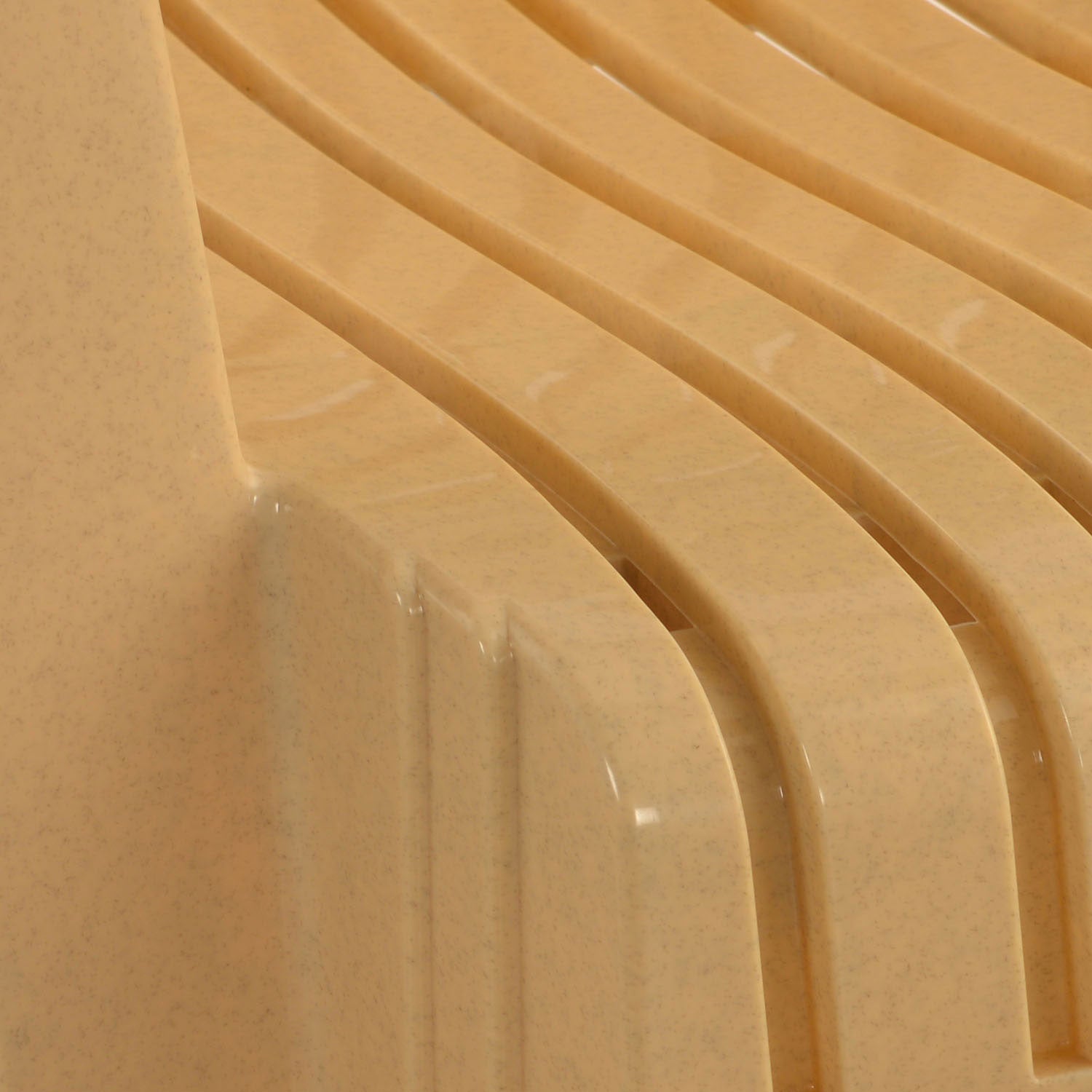 Nilkamal CHR2230 Plastic Arm Chair (Marble Beige)