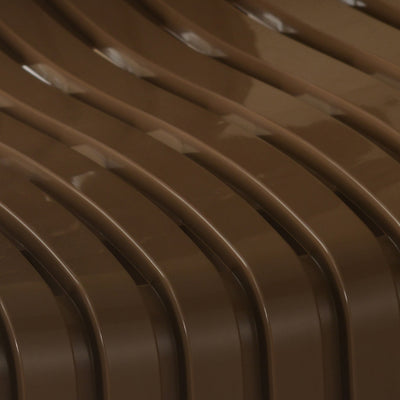 Nilkamal CHR2230 Plastic Arm Chair (Rattan Dark Beige)