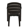 Nilkamal CHR2230 Plastic Arm Chair(Season Rust Brown)