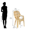 Nilkamal CHR2231 Plastic Arm Chair