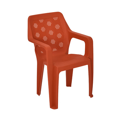 Nilkamal Hexa Plastic Chair with Arm Rest