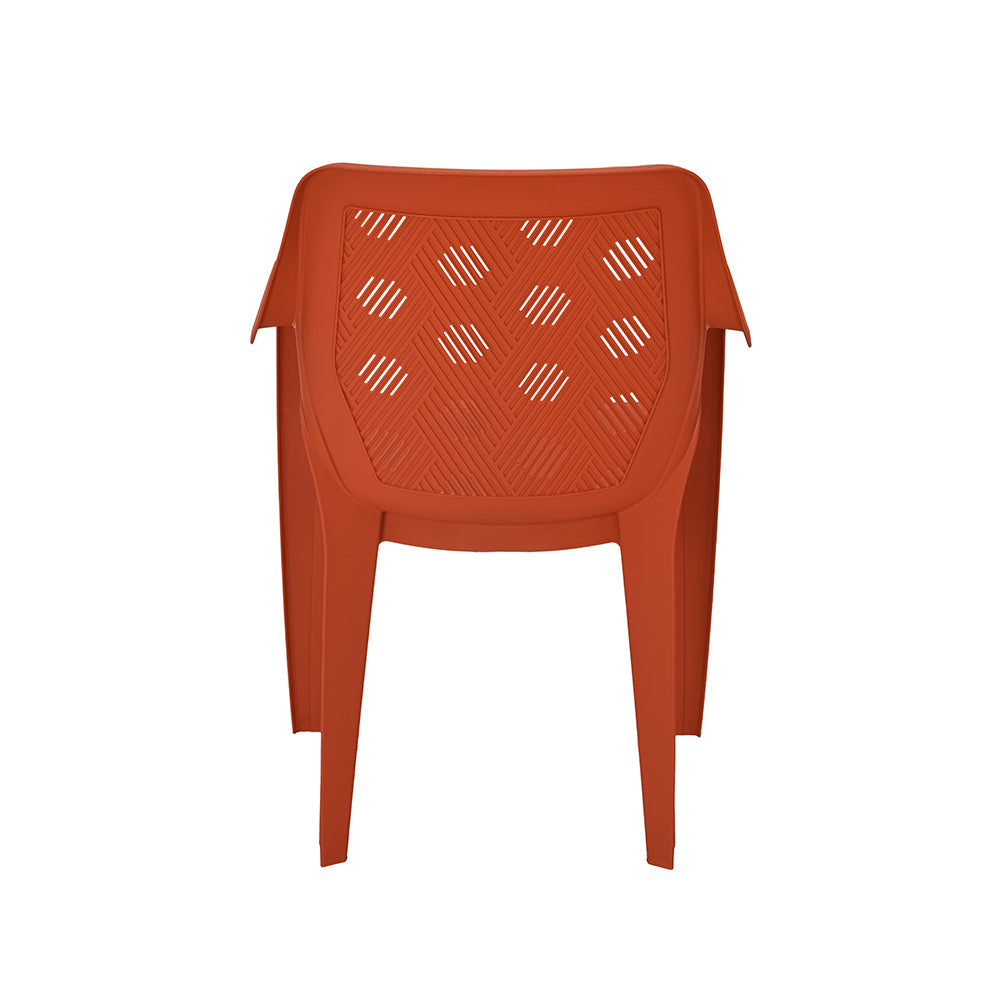 Nilkamal Hexa Plastic Chair with Arm Rest
