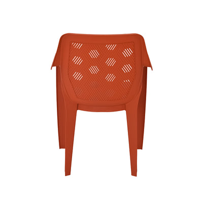 Nilkamal Hexa Plastic Chair with Arm Rest