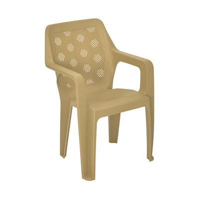 Nilkamal Hexa Plastic Chair with Arm Rest