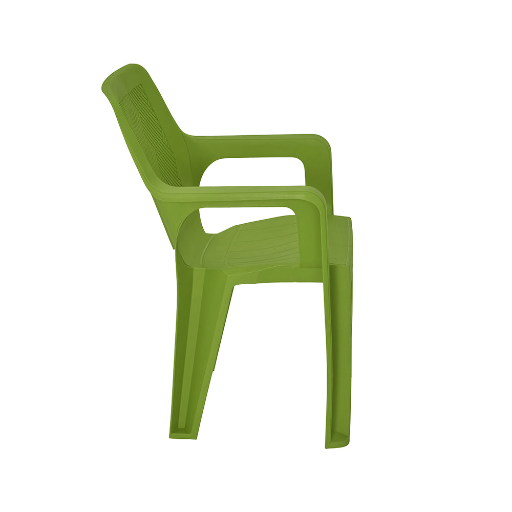 Nilkamal Hexa Plastic Chair with Arm Rest