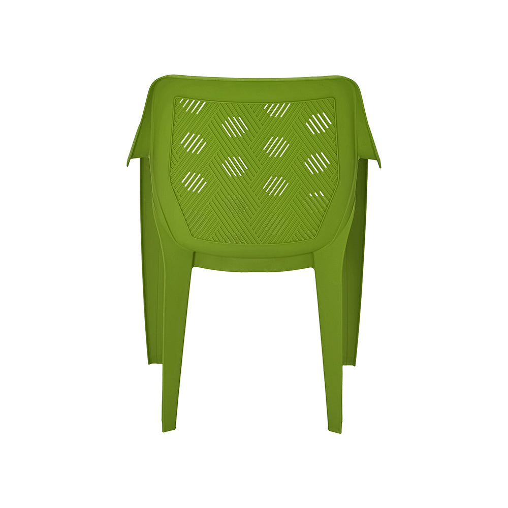 Nilkamal Hexa Plastic Chair with Arm Rest