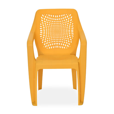 Nilkamal Trendy Plastic Chair with Arm Rest
