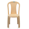 Nilkamal CHR4002 Plastic Armless Chair (Marble Beige)