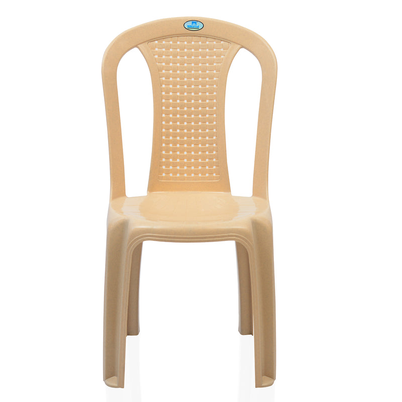 Buy Nilkamal CHR4002 Plastic Armless Chair Marble Beige Online Nilkamal Furniture