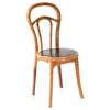 Nilkamal CHR4040 Plastic Armless Chair (Weather Brown)