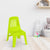 Nilkamal CHR5027 Plastic Baby Armless Chair (Spring Green)