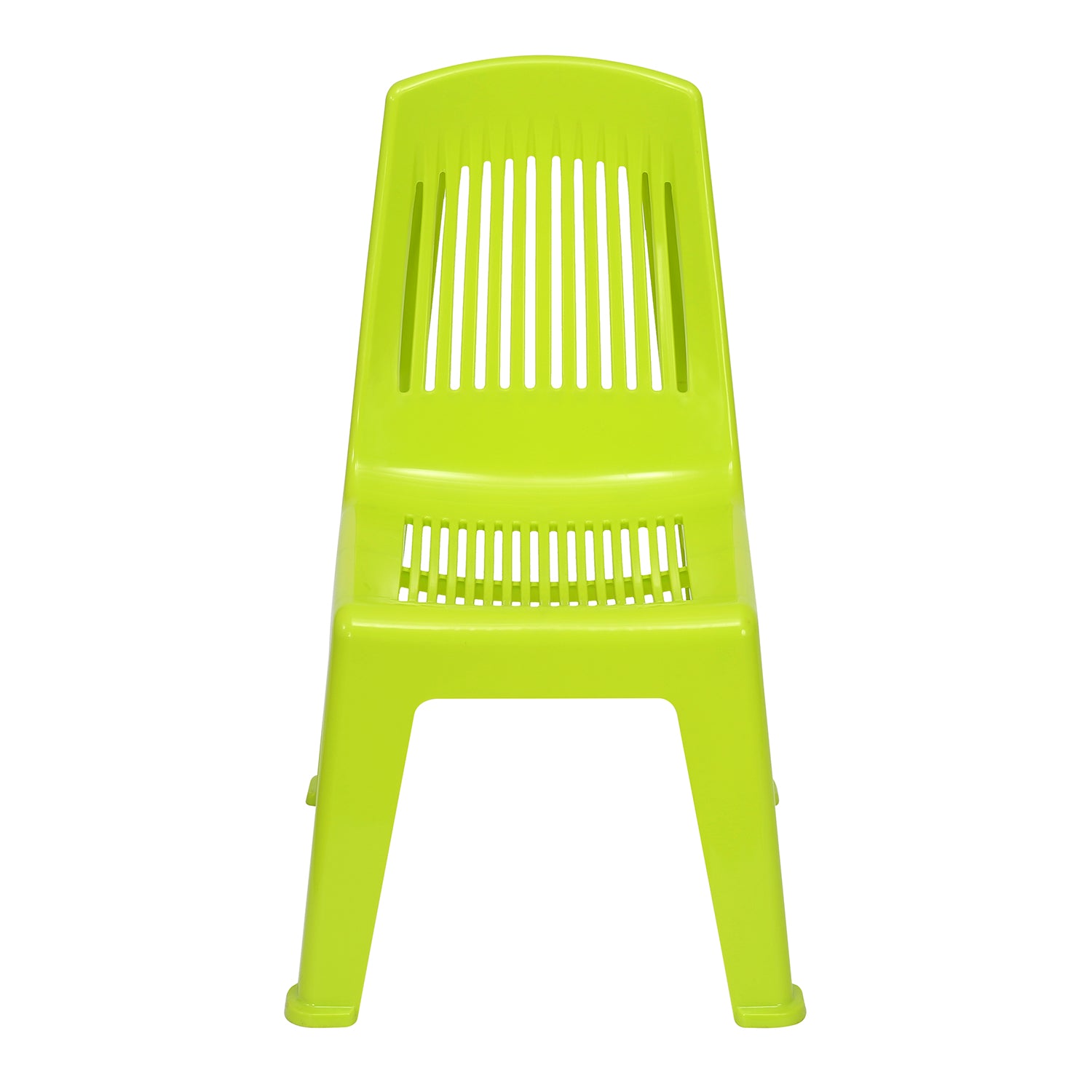 Nilkamal CHR5027 Plastic Baby Armless Chair (Spring Green)