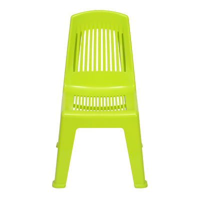 Nilkamal CHR5027 Plastic Baby Armless Chair (Spring Green)
