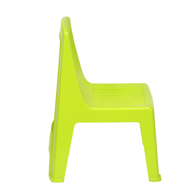 Nilkamal CHR5027 Plastic Baby Armless Chair (Spring Green)