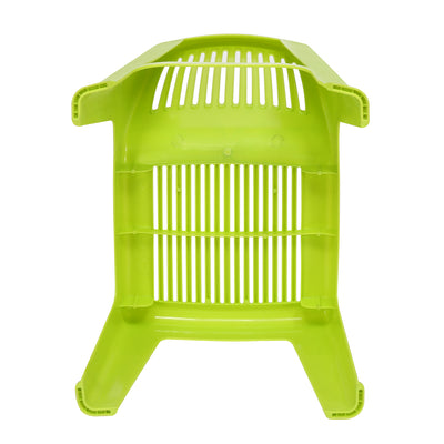 Nilkamal CHR5027 Plastic Baby Armless Chair (Spring Green)