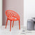Nilkamal Crystal Polypropylene Armless Chair (Bright Red)
