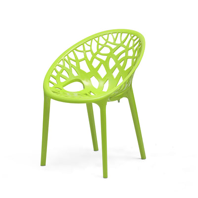 Nilkamal Crystal Polypropylene Armless Chair
