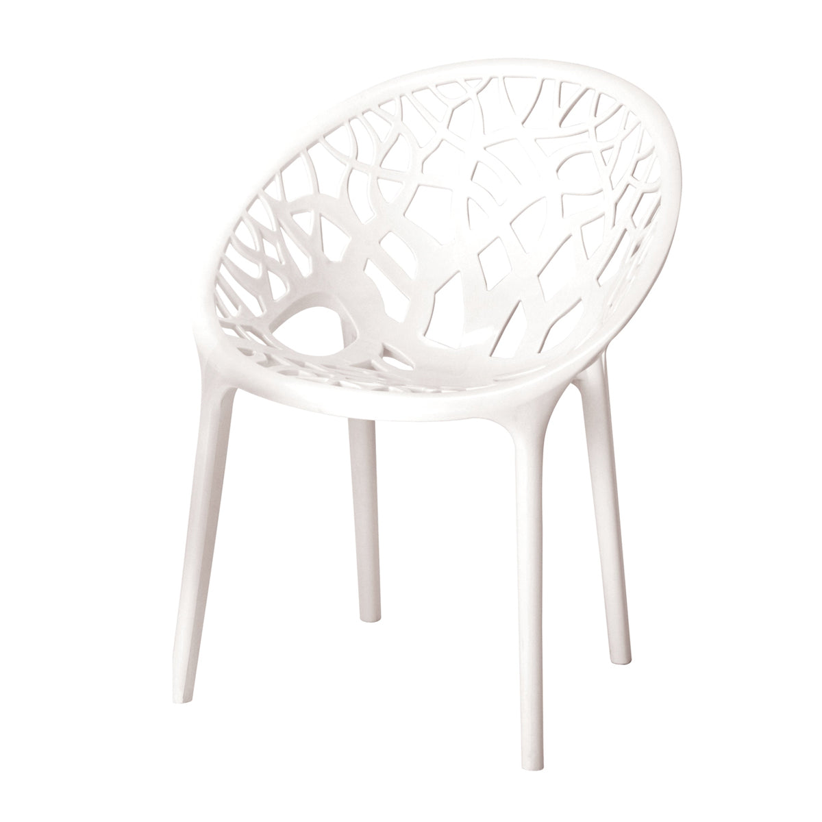 Nilkamal crystal chair white discount