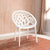 Nilkamal Crystal Polypropylene Chair (Milky White)