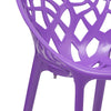 Nilkamal Crystal Polypropylene Premium Chair (Voilet)