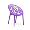 Nilkamal Crystal Polypropylene Premium Chair (Voilet)