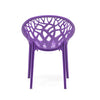Nilkamal Crystal Polypropylene Premium Chair (Voilet)
