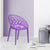 Nilkamal Crystal Polypropylene Armless Chair (Voilet)