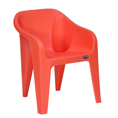 Nilkamal Eeezy Go Plastic Arm Chair (Peach)