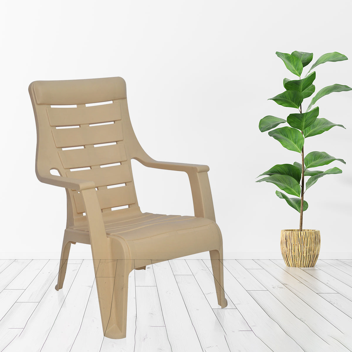 Nilkamal Sunday Plastic Arm Chair