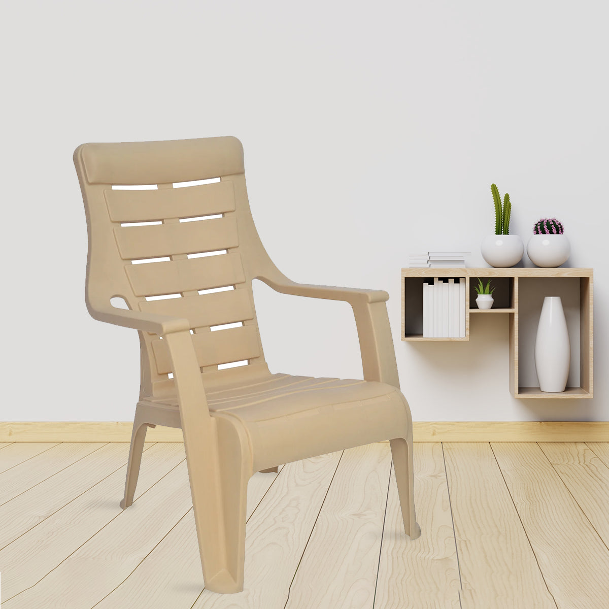 Nilkamal Sunday Plastic Arm Chair