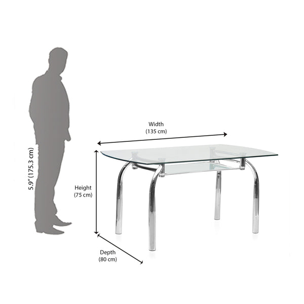 Nilkamal Chrysanta 4 Seater Dining Table Set Nilkamal Furniture