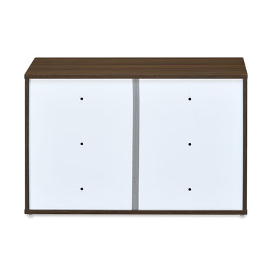 Nilkamal Churchill Shoe Cabinet (Classic Walnut)