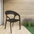 Nilkamal Club Plastic Arm Chair (Season Rust Brown)